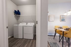 New Albany apartment for rent - our apartments have a laundry room and dining room with washer and dryer