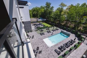 Westfield apartment for rent - Aerial View Of A Pool at The Franklin at Westfield, Westfield, NJ