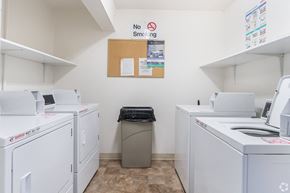 El Sobrante apartment for rent - a washer and dryer in a laundry room with white appliances