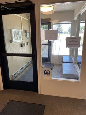 Bozeman apartment for rent - ELobby Front Entrance with key fob entry