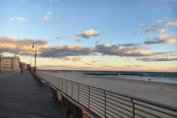 Scenic beach views