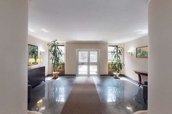 Elegant art deco foyer