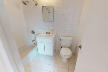 Tile in bathroom