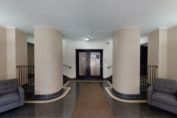 Elegant grand lobby