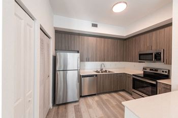 Open concept kitchen
