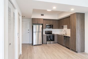 Open concept kitchen