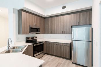 Open concept kitchen