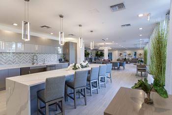 Well-appointed clubhouse
