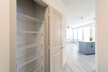 Linen closet*