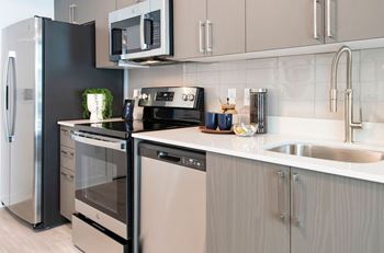 Built-in microwave