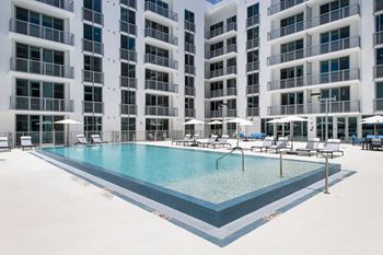 3Rd floor courtyard resort-style pool