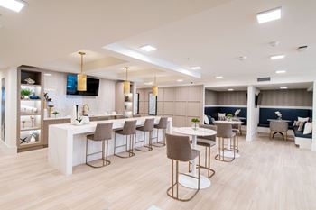 Well-appointed clubhouse