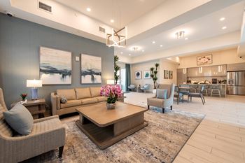 Well-appointed clubhouse