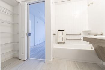 Grab bar accommodations