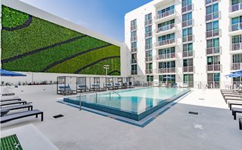 3Rd floor courtyard resort-style pool