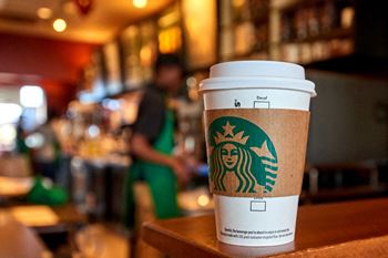 Starbucks coffee on-site