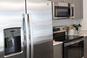 Stainless steel appliances
