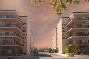 Salt Lake City apartment for rent - Two apartment buildings named Cornell and Ace are shown.
