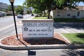 Hurricane apartment for rent - Hurricane Sign