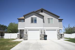 Cedar City apartment for rent - a white house with a white garage door