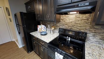 Fully equipped modern kitchens
