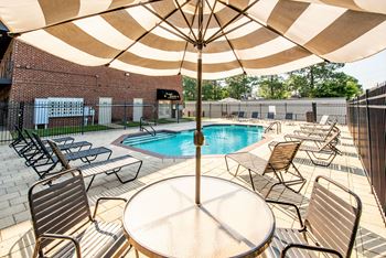 Sparkling pool