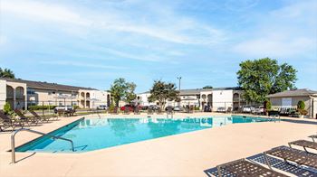 Sparkling pool