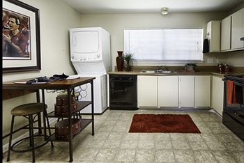 Optional washer and dryer available in select homes. Ask about yours!