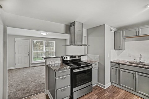 Floor plan for 1 bed, 1 bath, 600 sqft