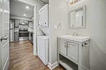 Laundry area