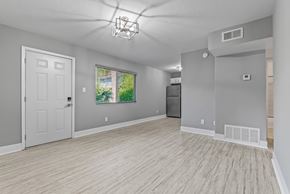 Tallahassee apartment for rent - Unfurnished Living Area at The Sanctuary, Tallahassee