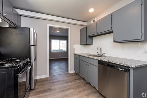 Floor plan for 1 bed, 1 bath, 622 sqft