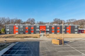 Pittsburg apartment for rent - Parking Lot at University Digs Apartments, Kansas, 66762