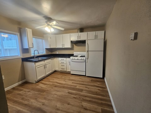 Floor plan for 1 bed, 1 bath, 550 sqft