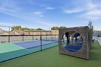 Pickleball court