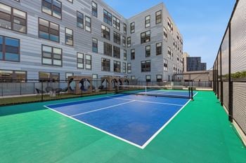 Pickleball court