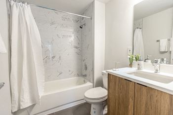 Remodeled bathrooms *