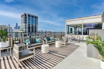 Fully furnished sun deck