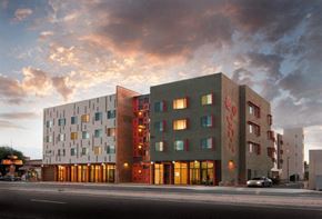 Mesa apartment for rent - the building in which the hotel is located