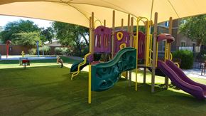 Phoenix apartment for rent - Rehoboth Place apartments in Phoenix, AZ playground and spash pad