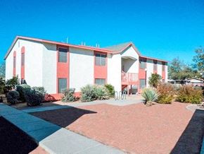 Tucson apartment for rent - Exterior and landscaping at Mission Vista Apartments in Tucson, AZ