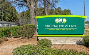 Charlotte apartment for rent - Signage at Greenwood Village, North Carolina, 28273