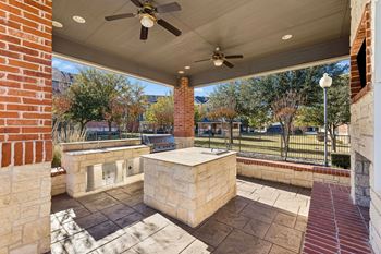 Apartment patio