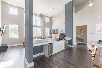 Open concept kitchen