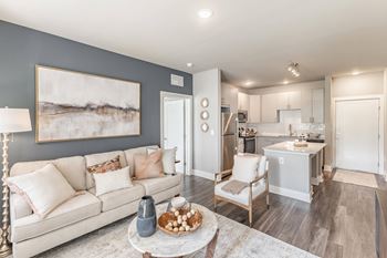 Spacious living room