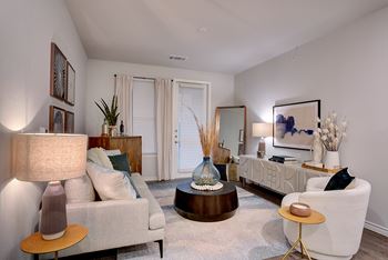 Furnished living room