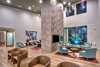 Modern lounge area