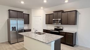 Anna apartment for rent - A kitchen with a granite countertop and stainless steel appliances.