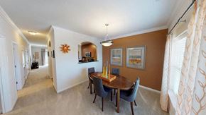 Newport News apartment for rent - Dining room; opening to kitchen; hallway