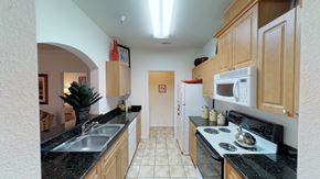 Chesapeake apartment for rent - Kitchen with laundry room; open to living room